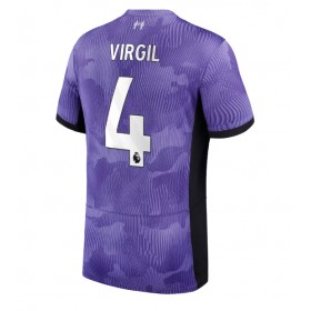 Herren Fußballbekleidung Liverpool Virgil van Dijk #4 3rd Trikot 2023-24 Kurzarm